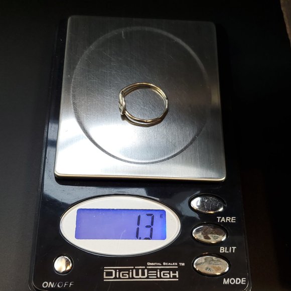 Size 7 Sterling Silver Cool Handmade Hammered Heart Ring - Picture 6 of 6